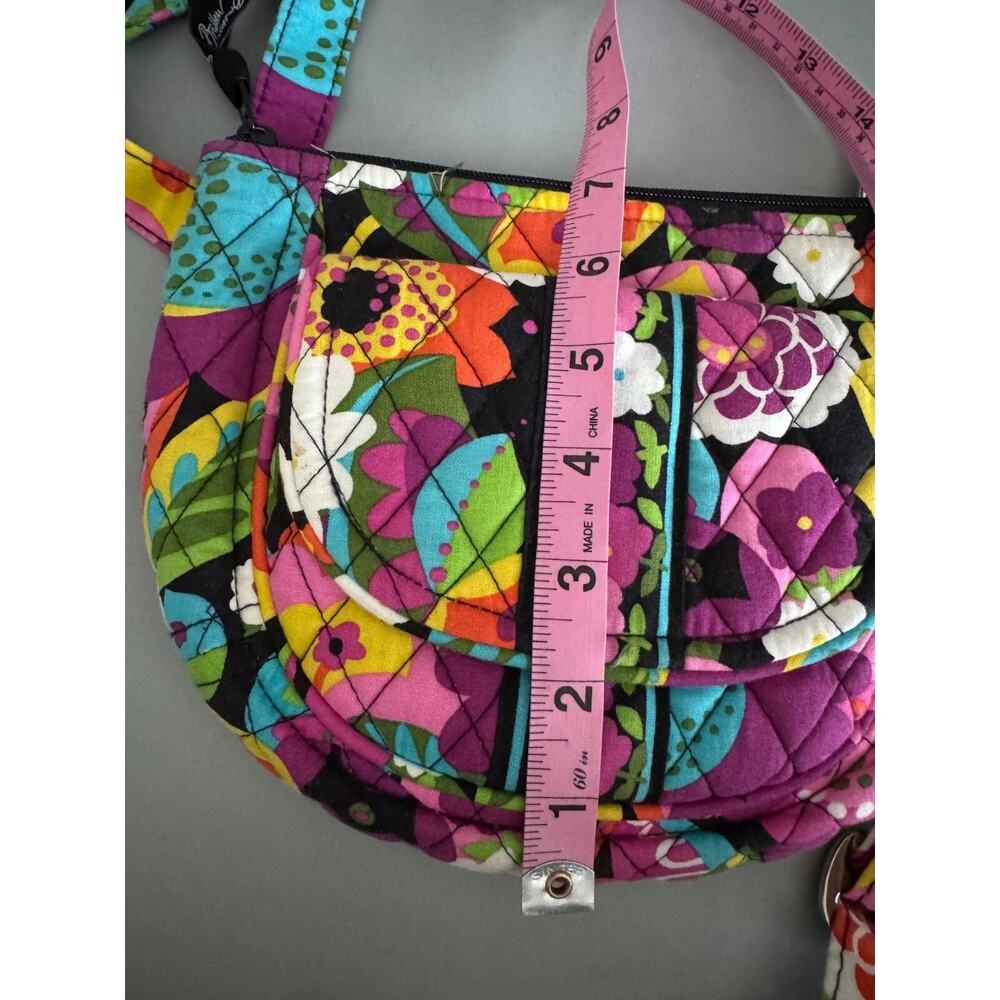 Vera Bradley Va Va Bloom Hipster Crossbody Shoulder Bag Purse Excellent Cond. - Picture 12 of 12